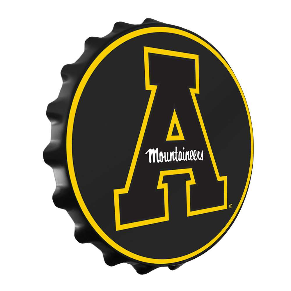 Appalachian State Mountaineers Bottle Cap Wall Sign