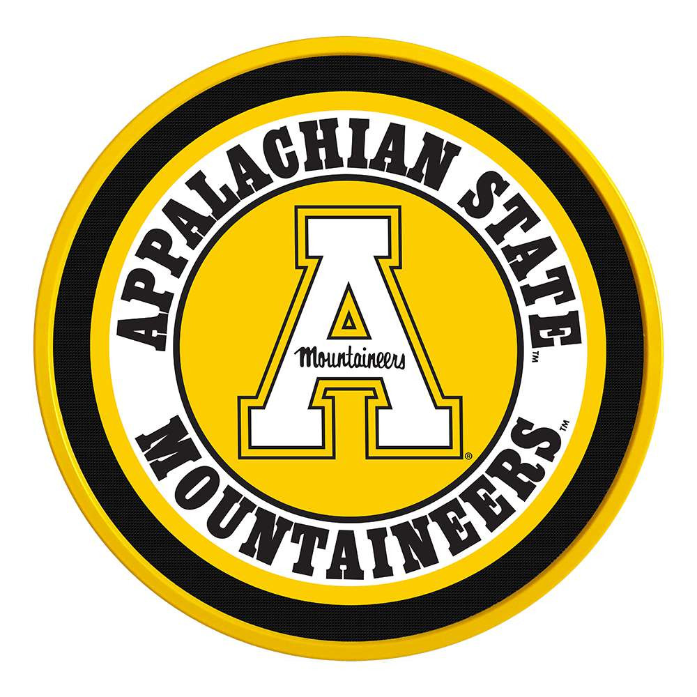 Appalachian State Mountaineers Modern Disc Wall Sign | The Fan-Brand | NCAPST-230-01