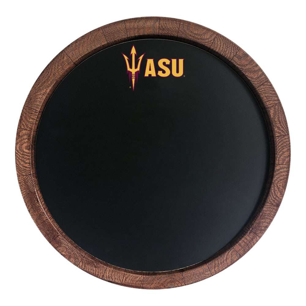 Arizona State Sun Devils Chalkboard Faux Barrel Top Sign | The Fan-Brand | NCAZST-630-01