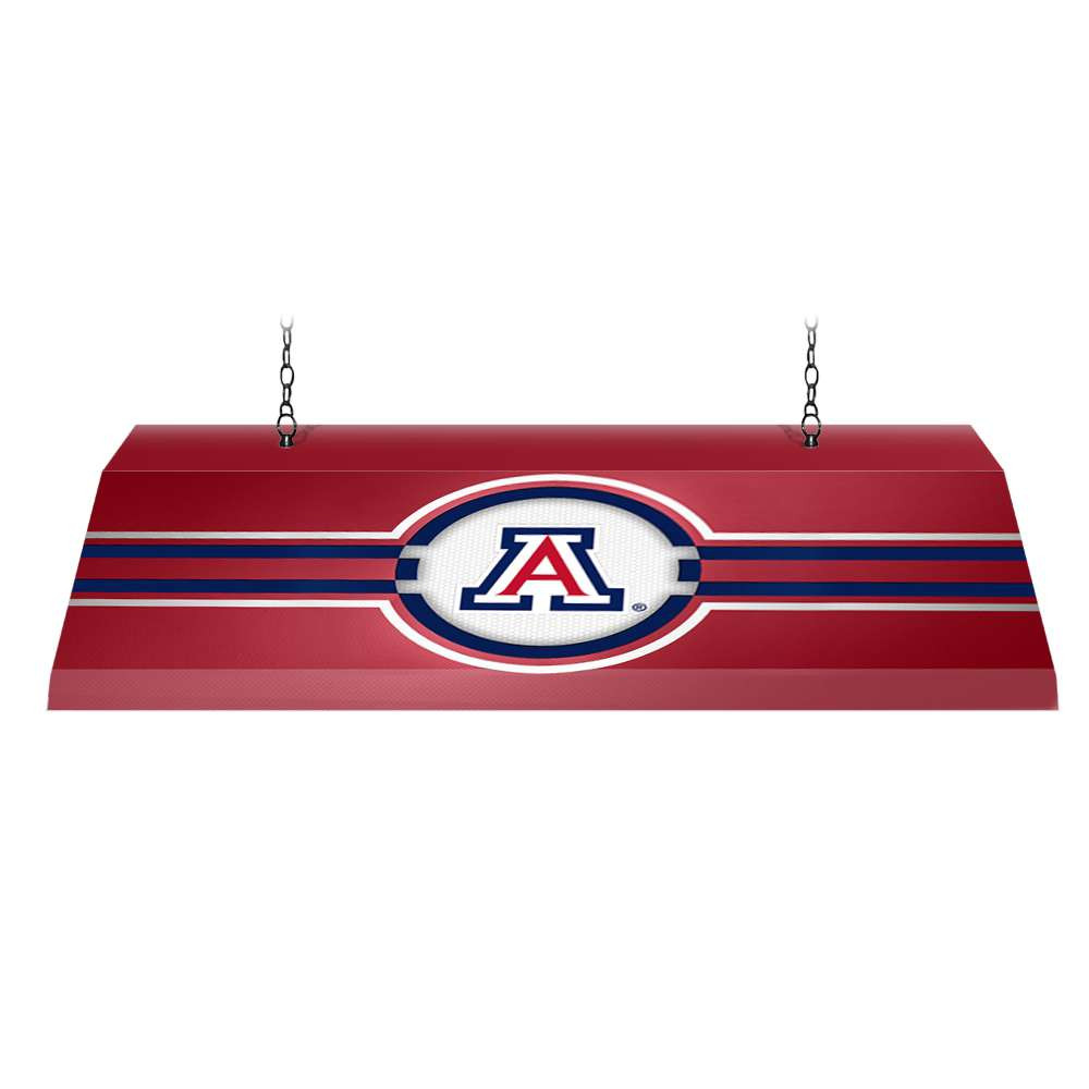 Arizona Wildcats Edge Glow Pool Table Light - Cardinal / WC End