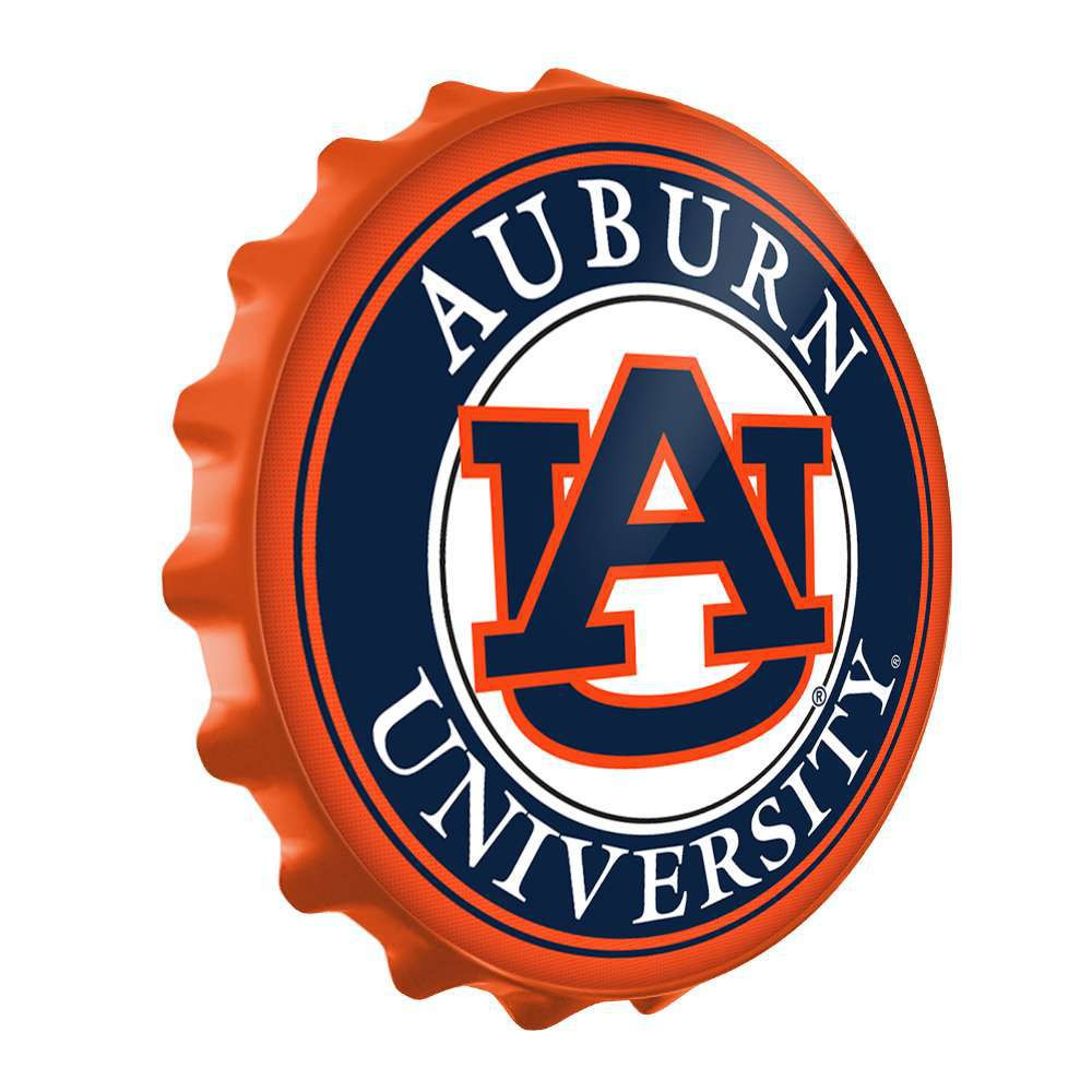 Auburn Tigers Bottle Cap Wall Sign