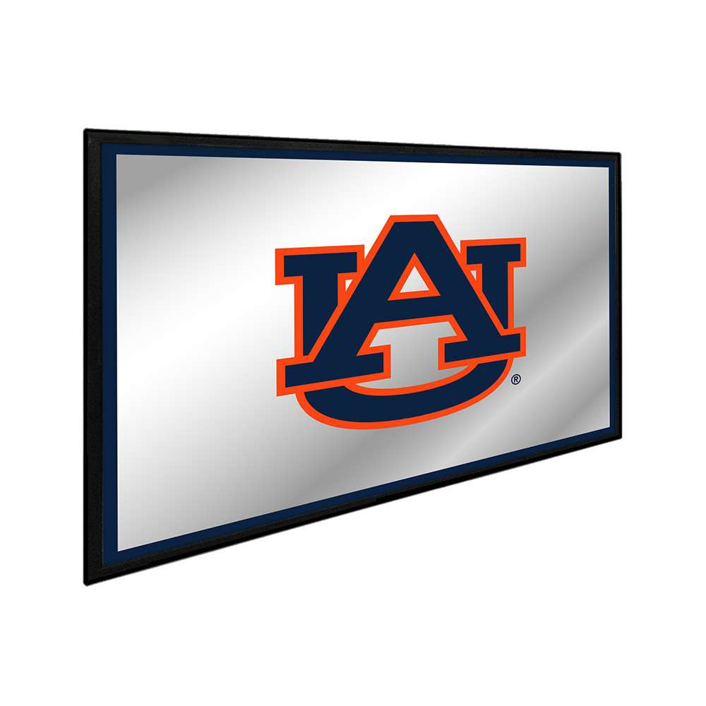 Auburn Tigers Framed Mirrored Wall Sign - Blue Edge