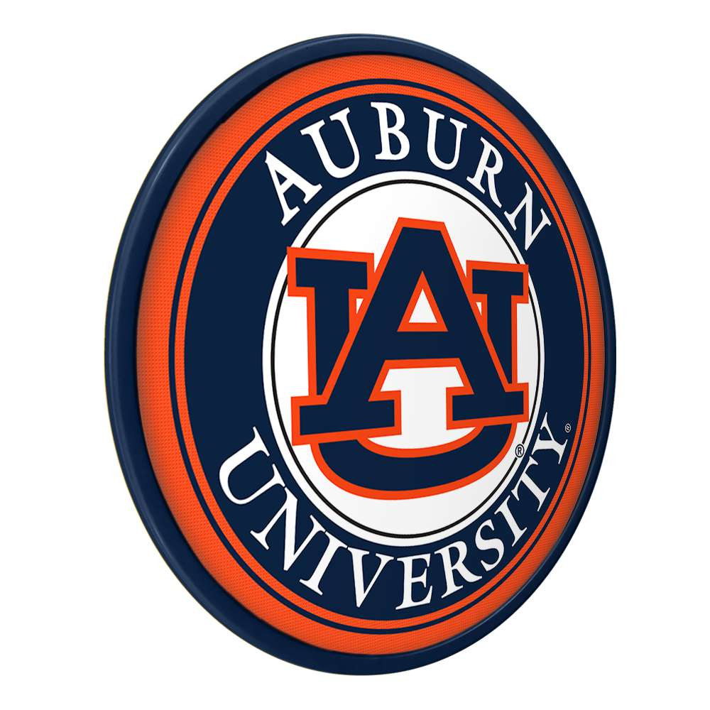 Auburn Tigers Modern Disc Wall Sign