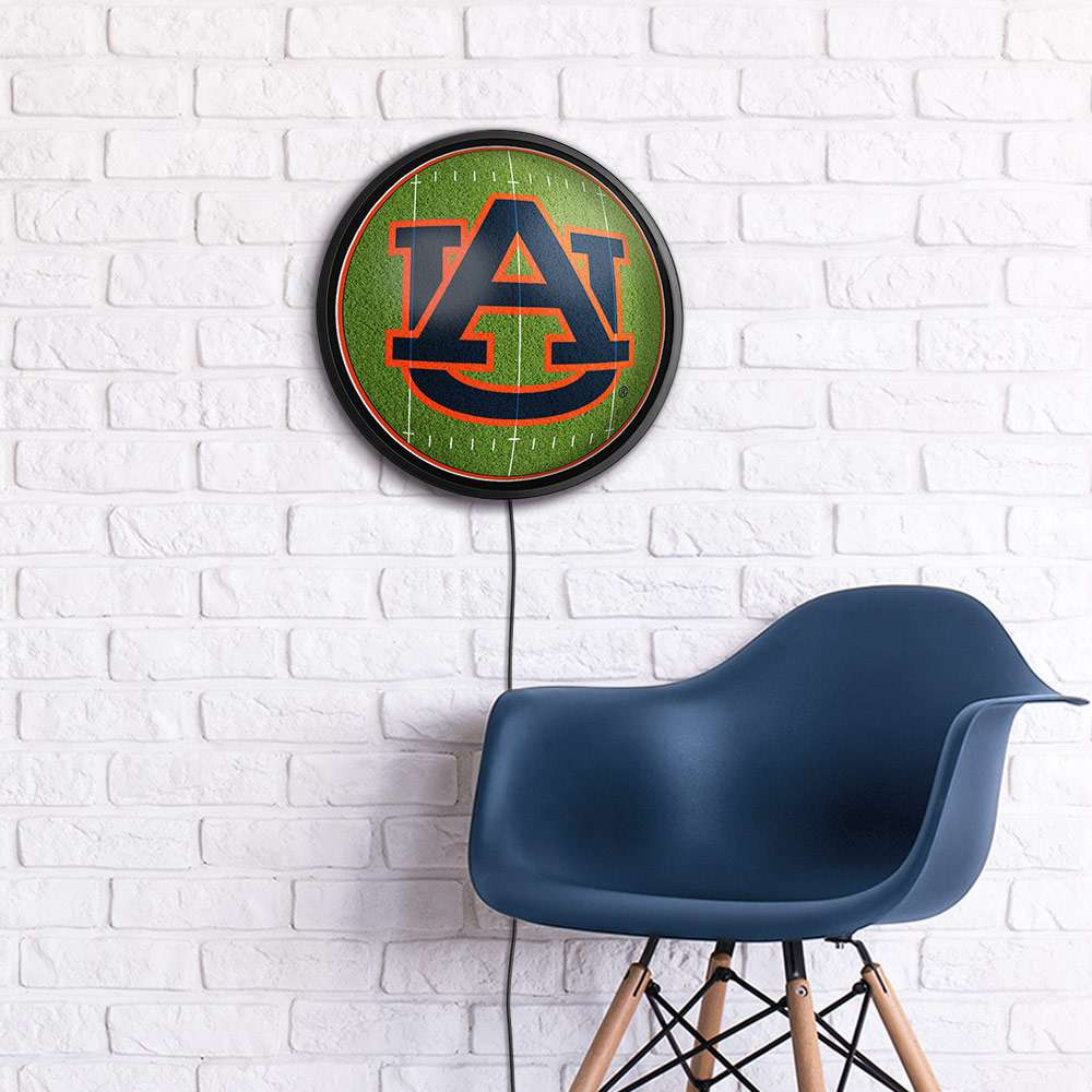 Auburn Tigers On the 50 - Slimline Lighted Wall Sign