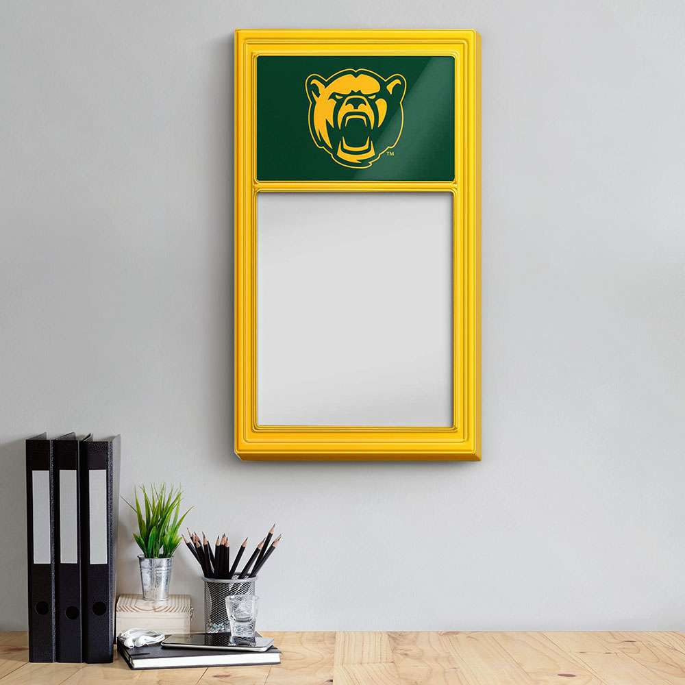 Baylor Bears Bear Logo - Dry Erase Noteboard