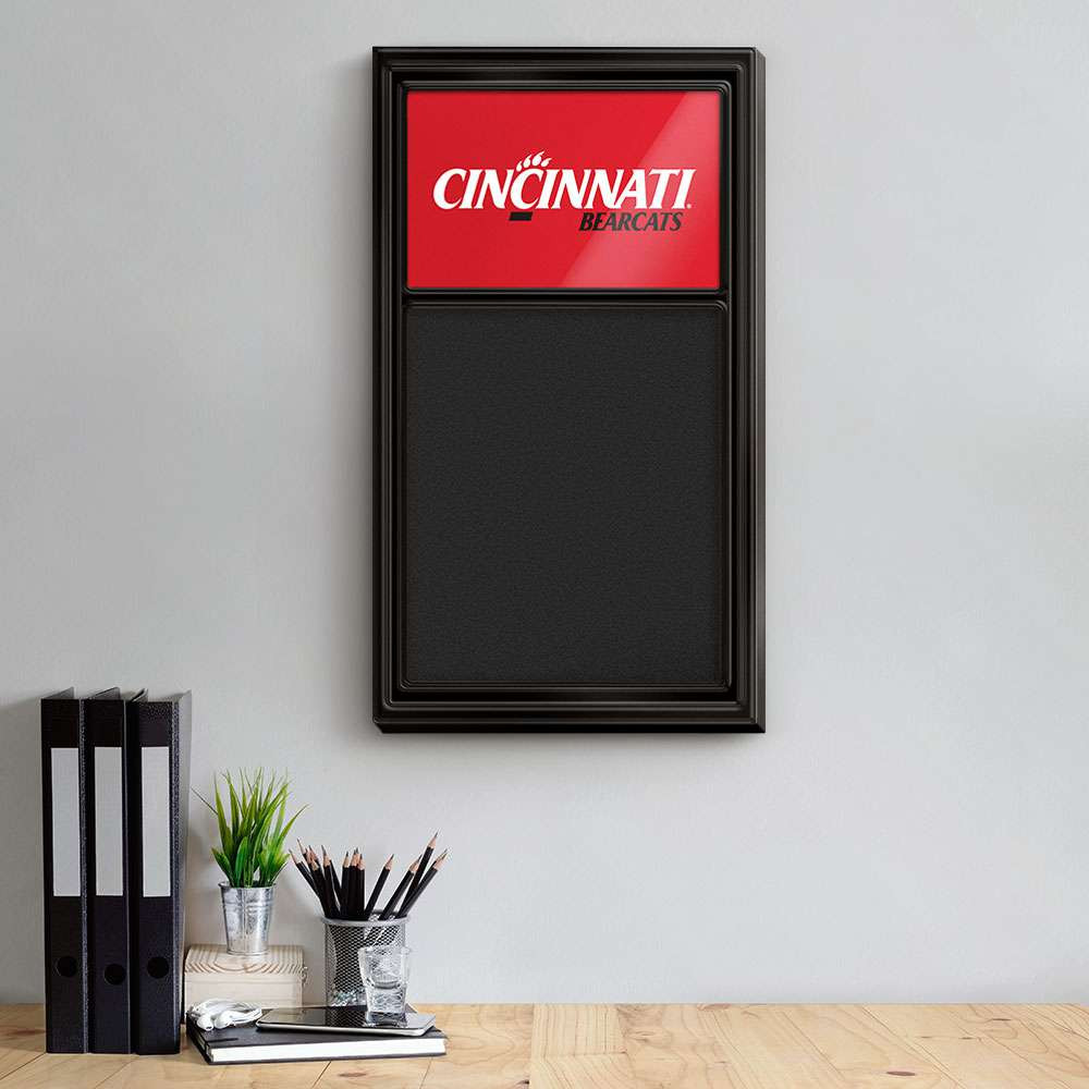 Cincinnati Bearcats Chalk Note Board