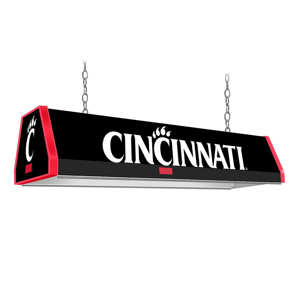 Cincinnati Bearcats Standard Pool Table Light - Black | The Fan-Brand | NCCINC-310-01B
