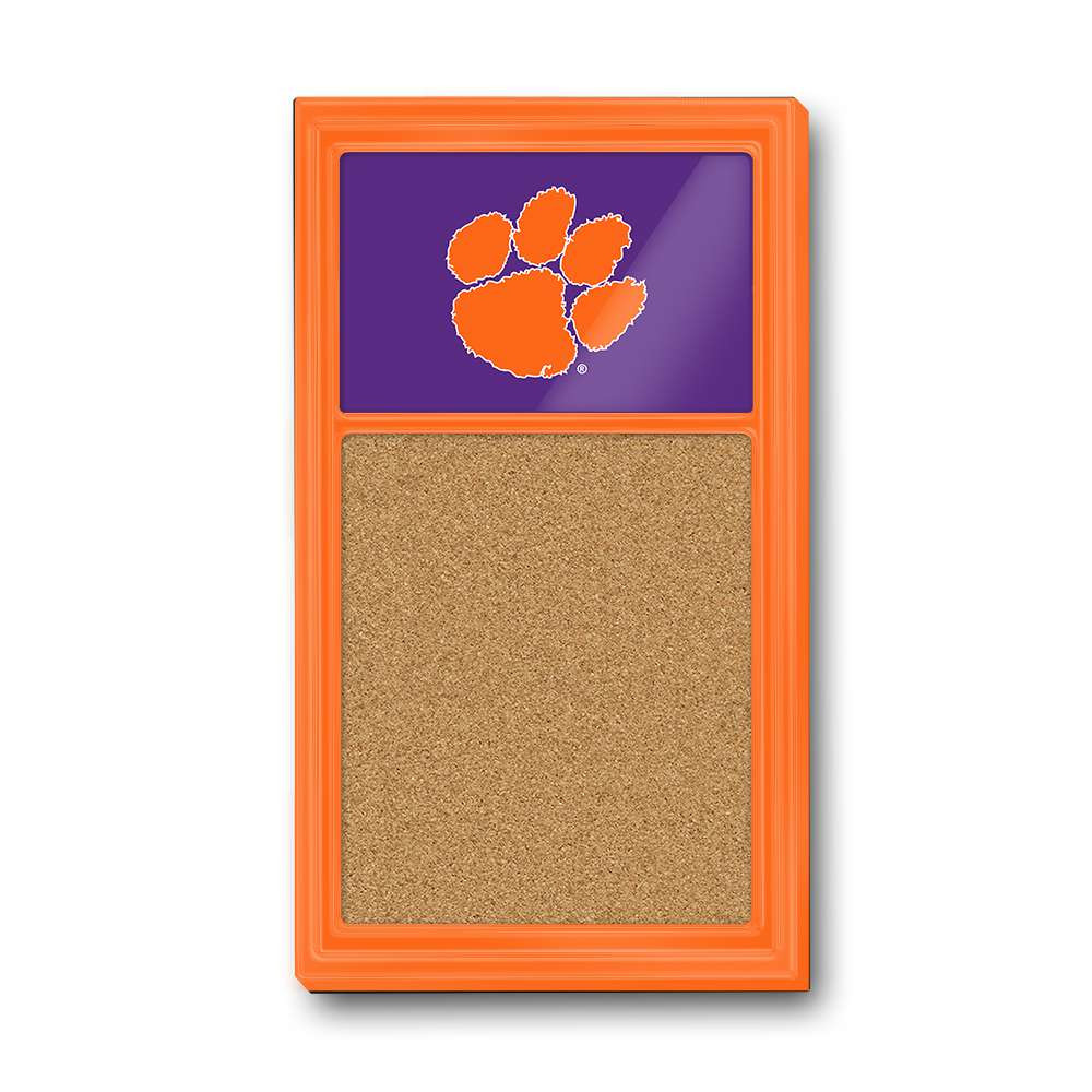 Clemson Tigers Cork Note Board | The Fan-Brand | NCCLEM-640-01