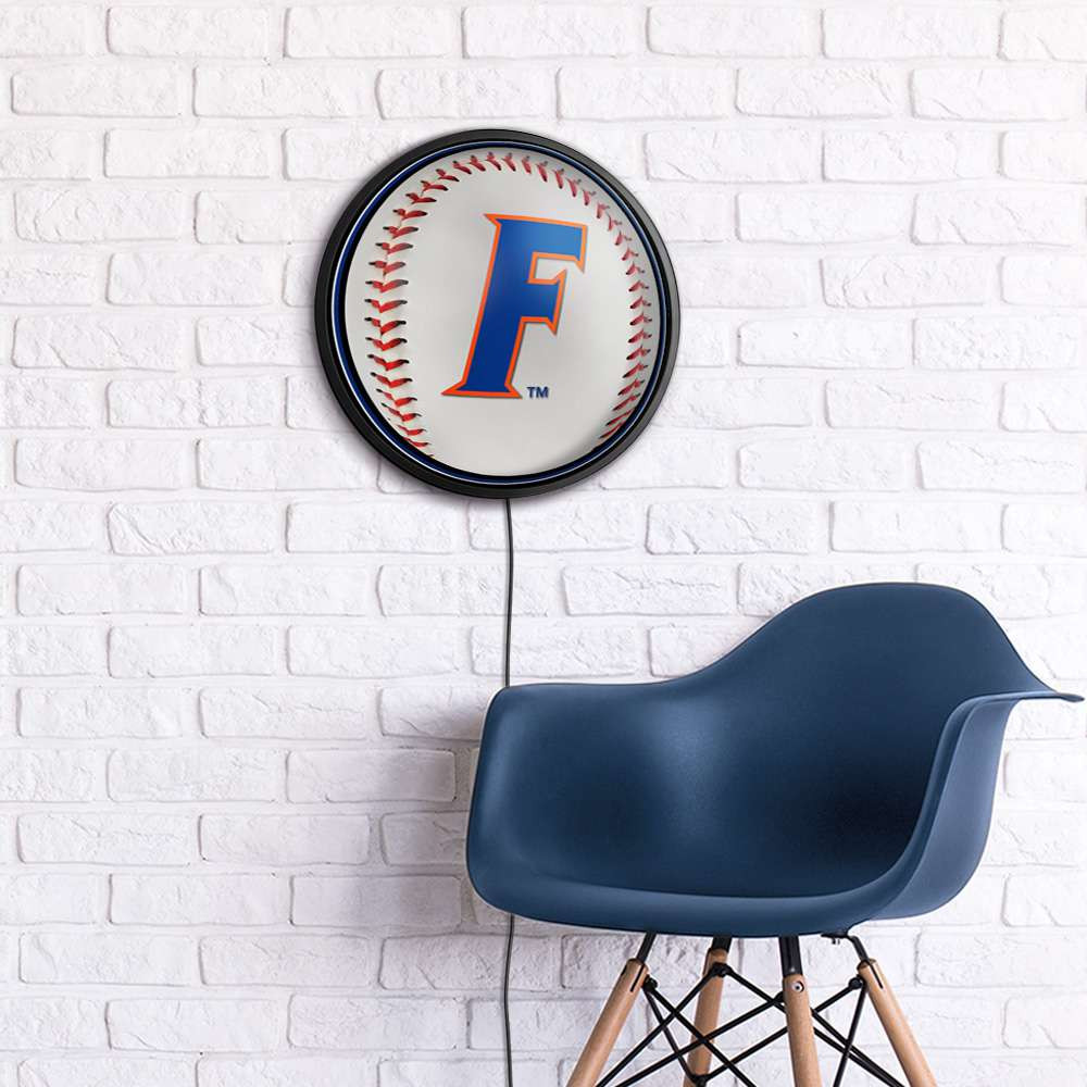 Florida Gators Baseball - Slimline Lighted Wall Sign