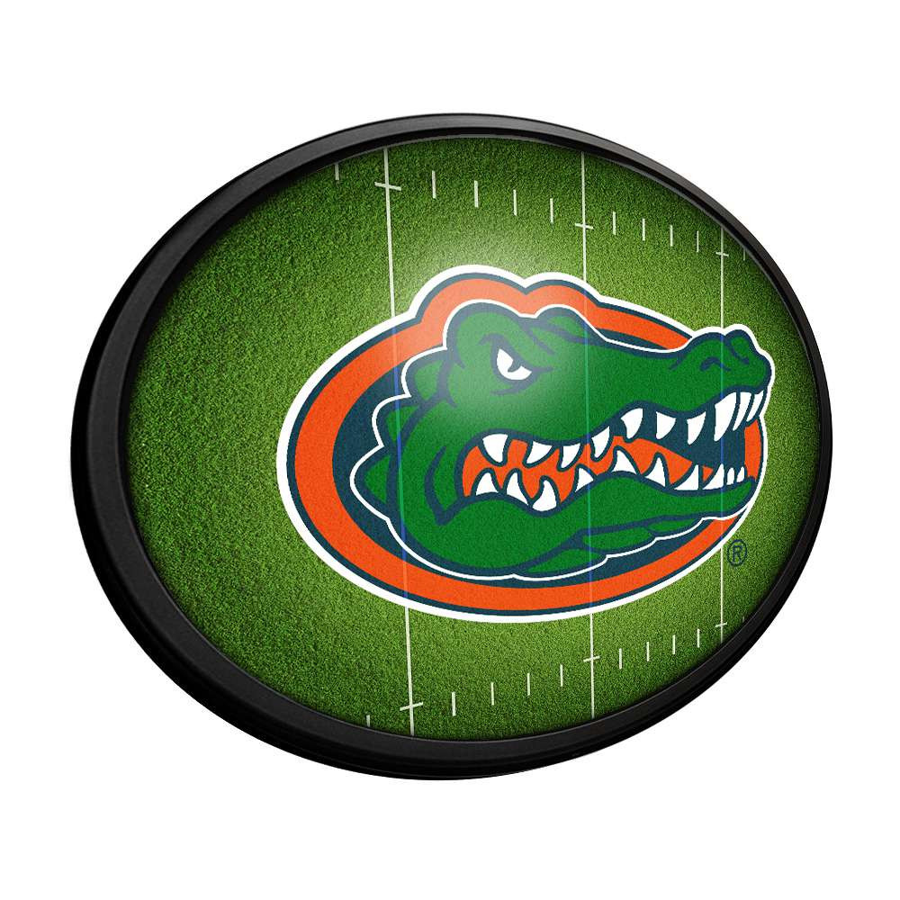 Florida Gators On the 50 - Oval Slimline Lighted Wall Sign