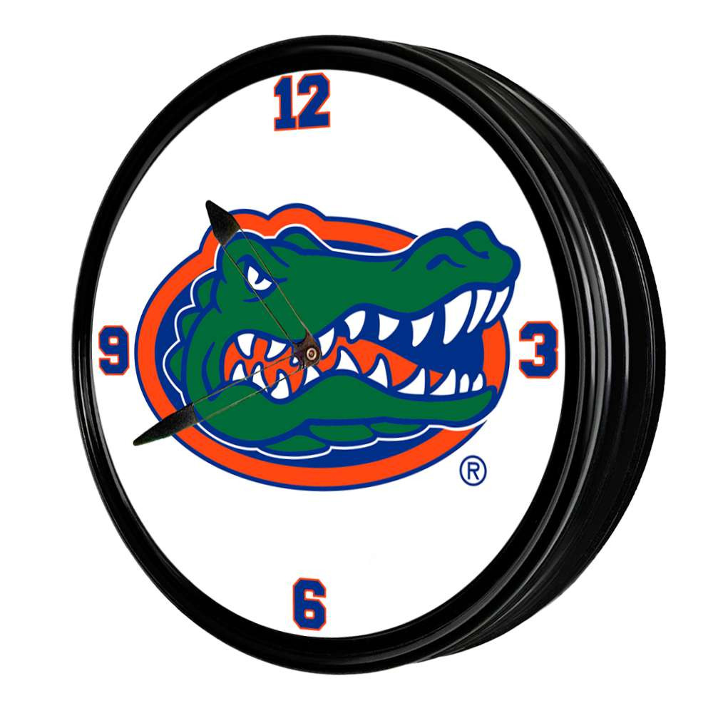 Florida Gators Retro Lighted Wall Clock