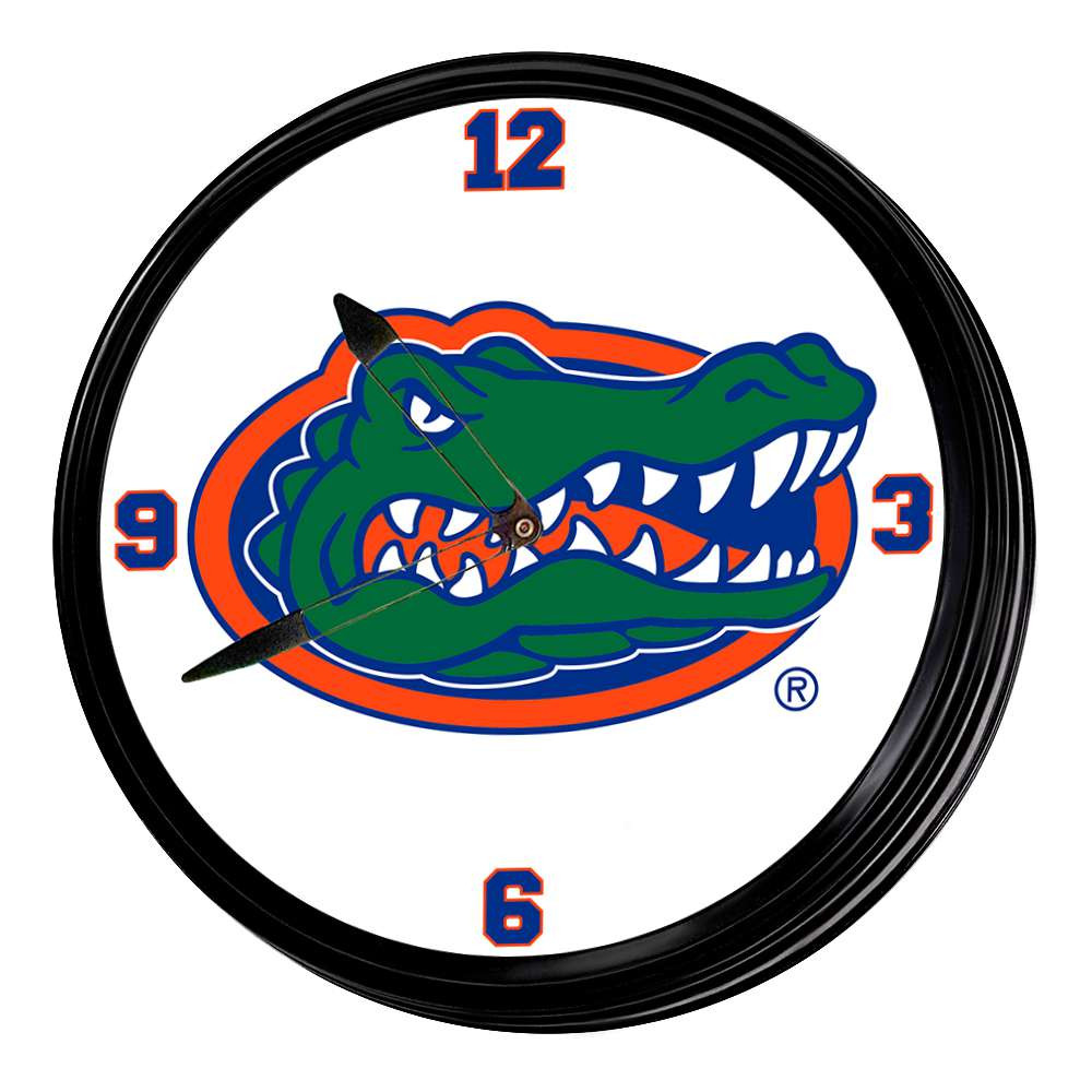 Florida Gators Retro Lighted Wall Clock | The Fan-Brand | NCFLGT-550-01