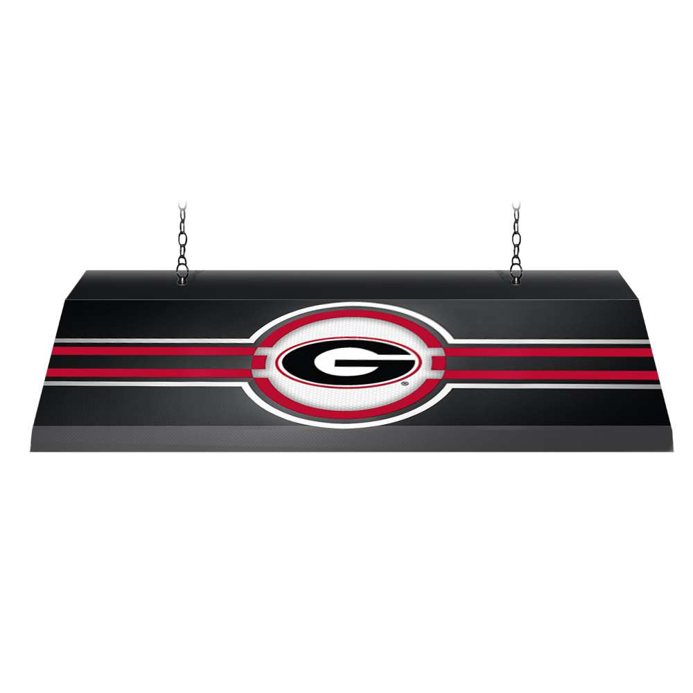 Georgia Bulldogs Edge Glow Pool Table Light - Black