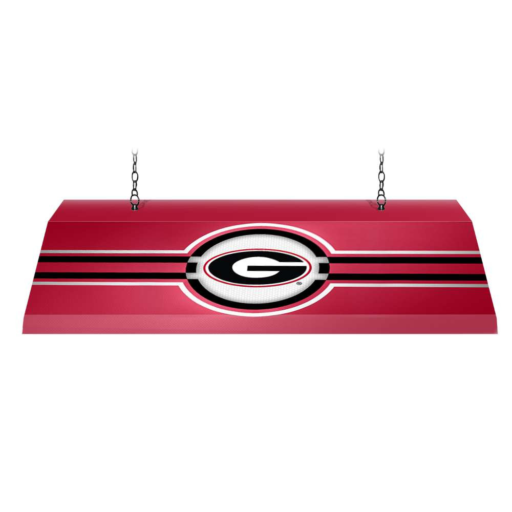 Georgia Bulldogs Edge Glow Pool Table Light - Red
