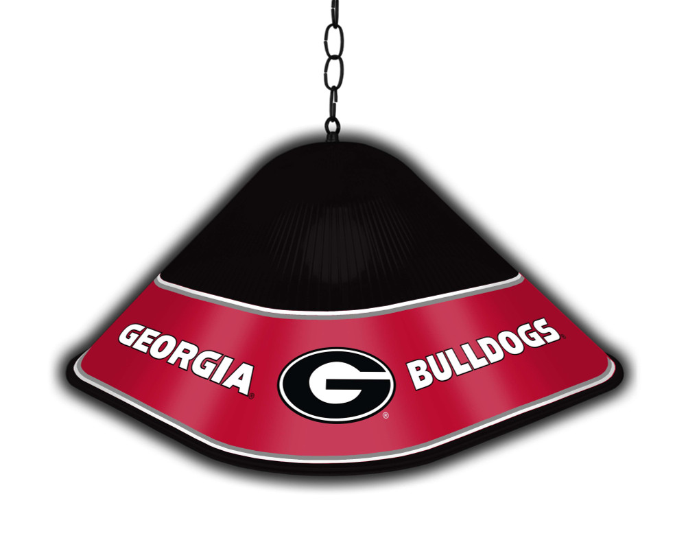 Georgia Bulldogs Game Table Light - Black / Red | The Fan-Brand | NCGEOR-410-02B