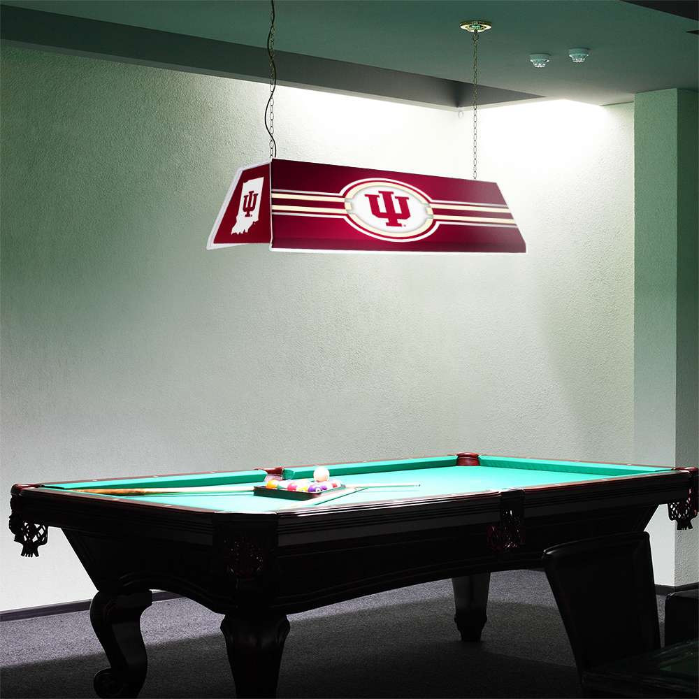 Indiana Hoosiers Edge Glow Pool Table Light - Crimson / Crimson