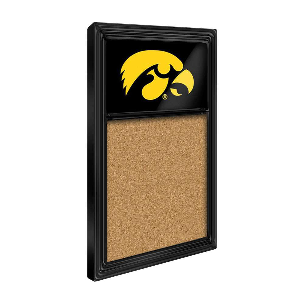 Iowa Hawkeyes Cork Noteboard