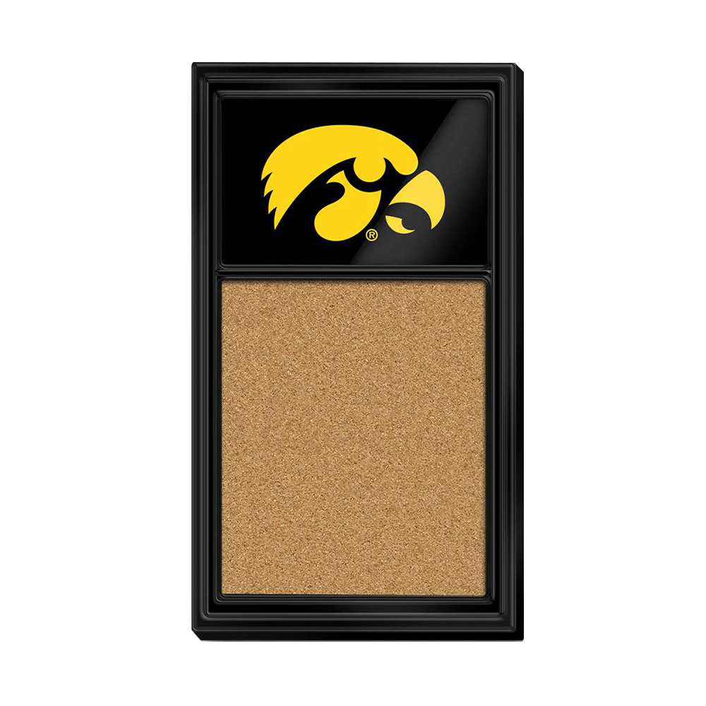 Iowa Hawkeyes Cork Noteboard | The Fan-Brand | NCIOWA-640-01