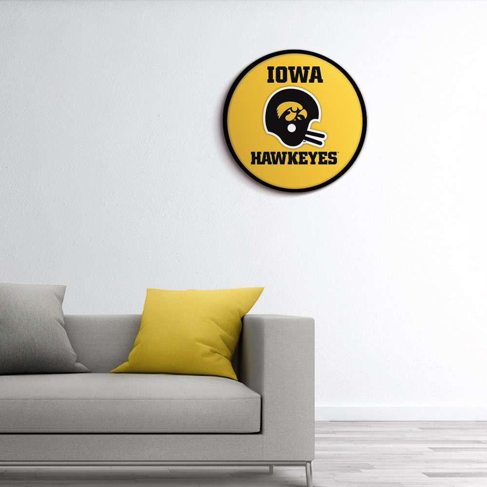 Iowa Hawkeyes Vintage - Round Modern Disc Wall Sign