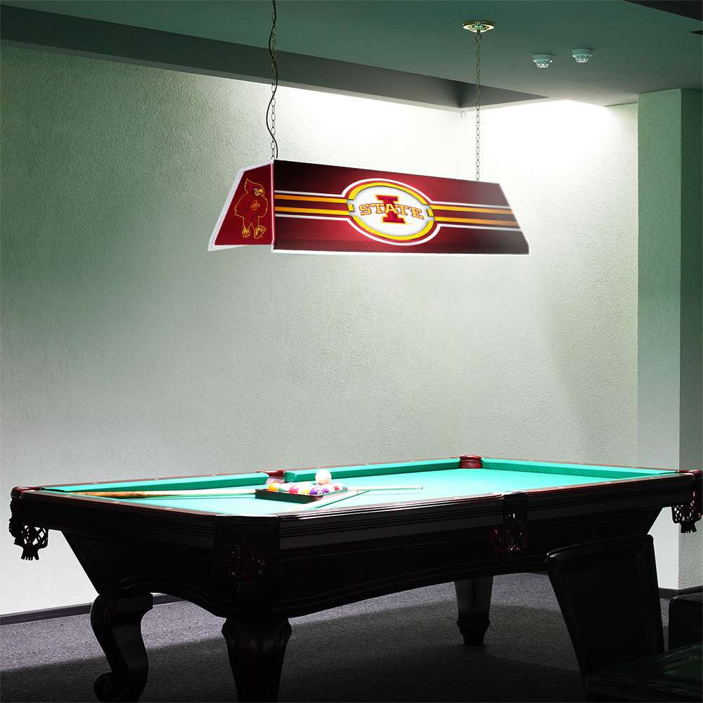 Iowa State Cyclones Edge Glow Pool Table Light - Red