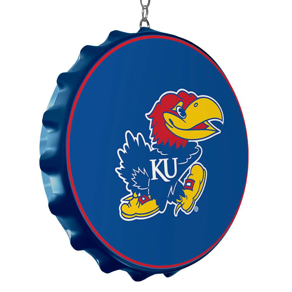 Kansas Jayhawks Bottle Cap Dangler