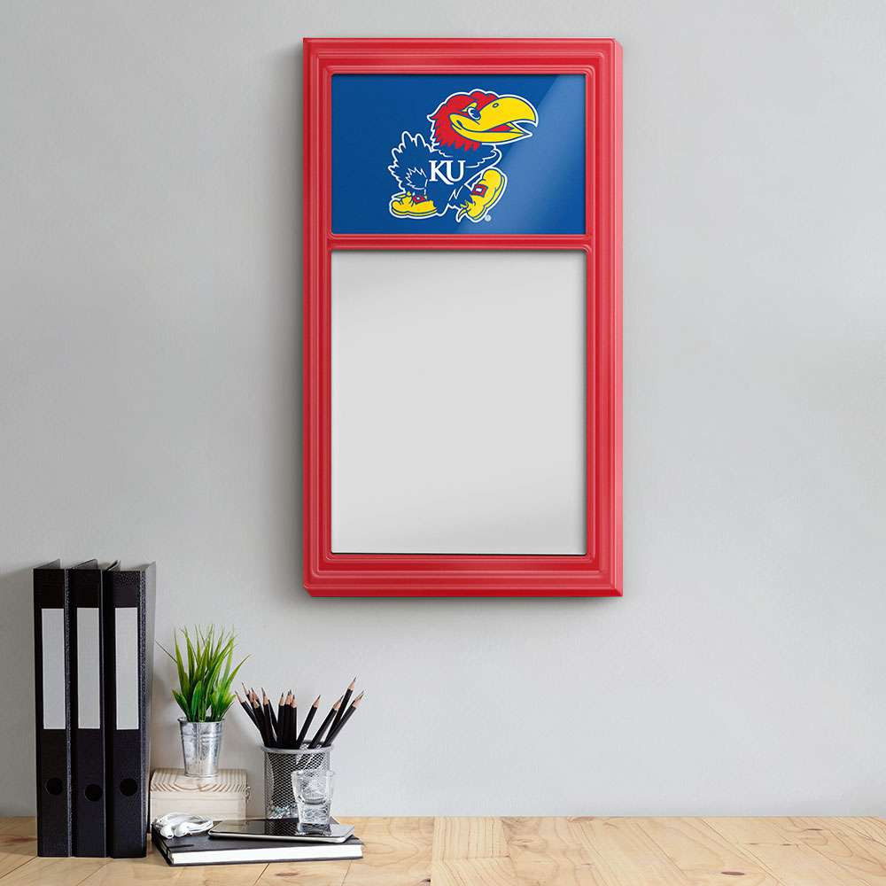 Kansas Jayhawks Dry Erase Note Board