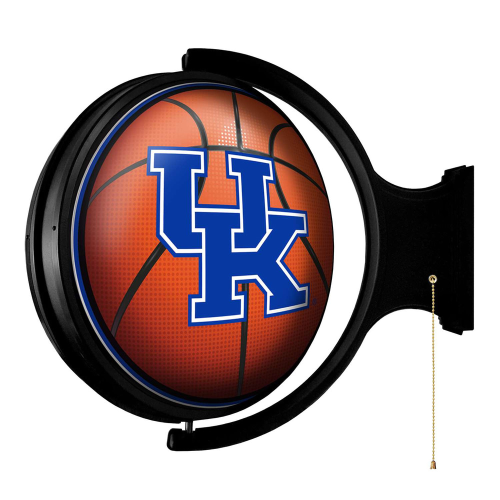 Kentucky Wildcats Basketball - Original Round Rotating Lighted Wall Sign