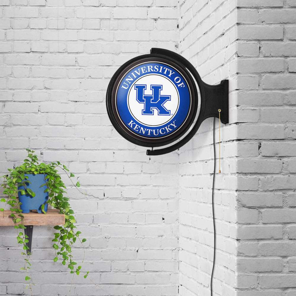 Kentucky Wildcats Original Round Lighted Rotating Wall Sign