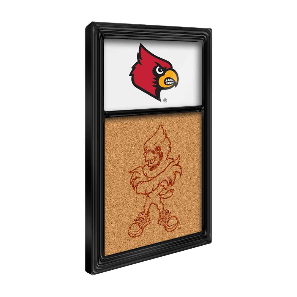 Louisville Cardinals Cork Note Board