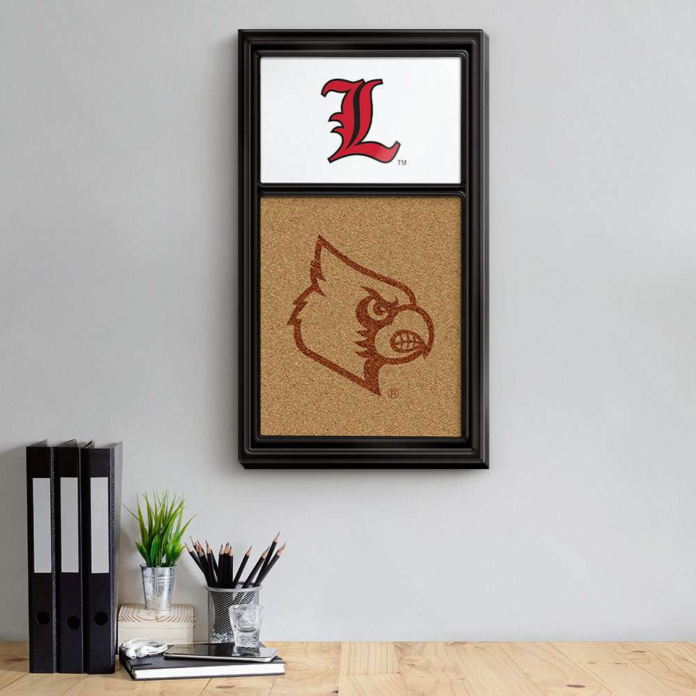 Louisville Cardinals Cork Note Board 2