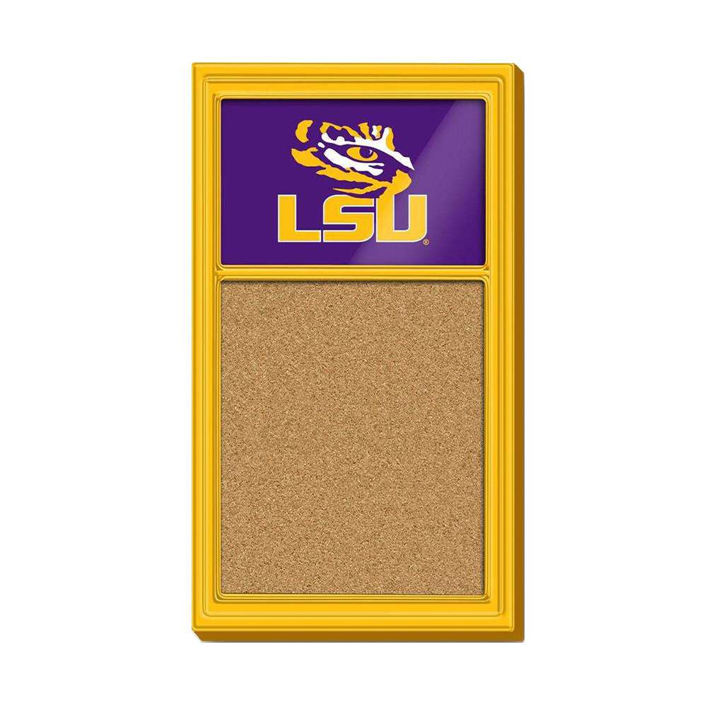 LSU Tigers Cork Noteboard | The Fan-Brand | NCLSUT-640-01