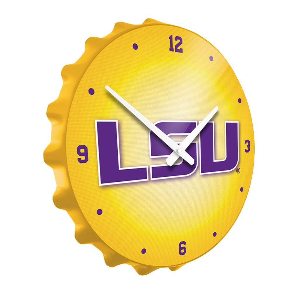 LSU Tigers LSU - Bottle Cap Wall Clock