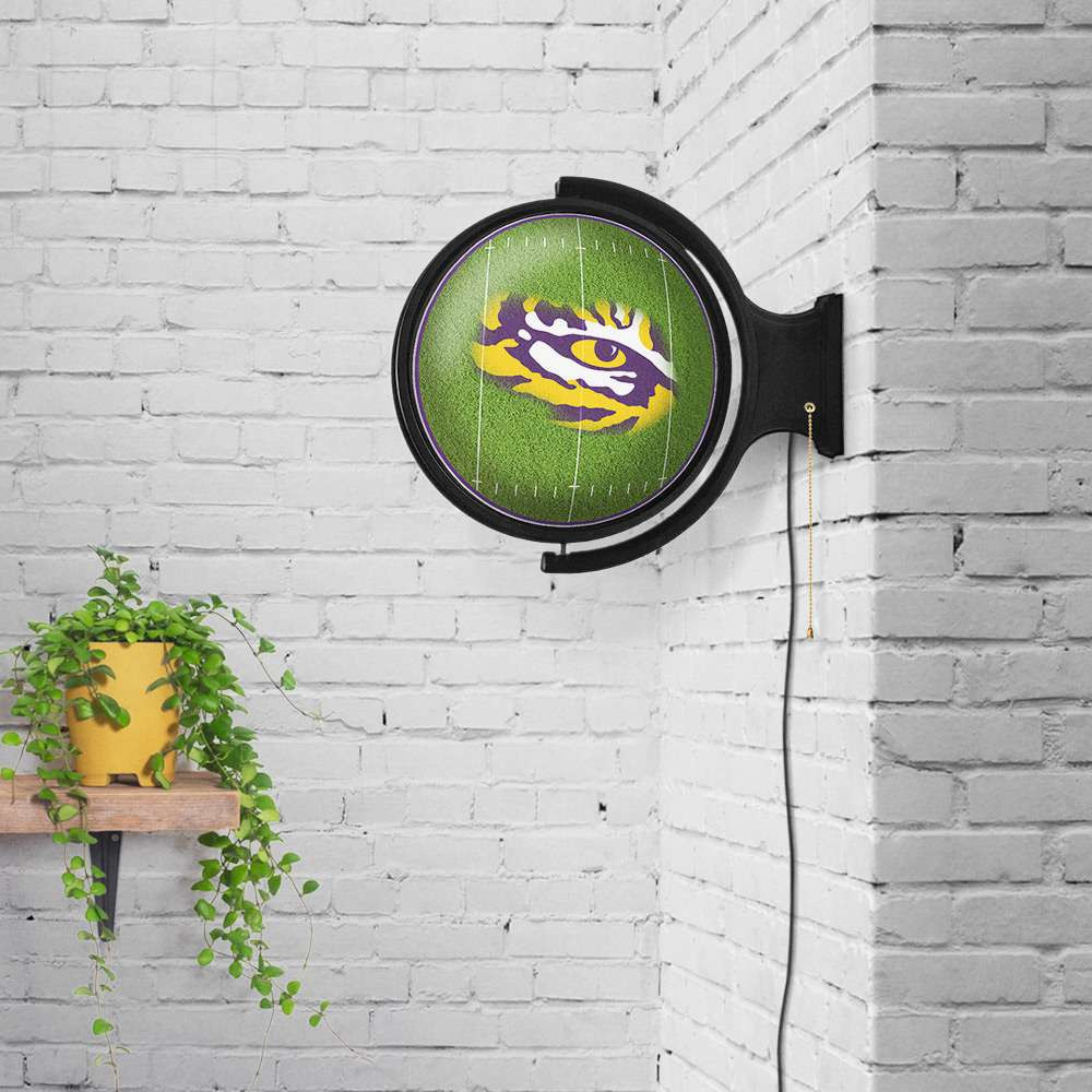 LSU Tigers On the 50 - Rotating Lighted Wall Sign