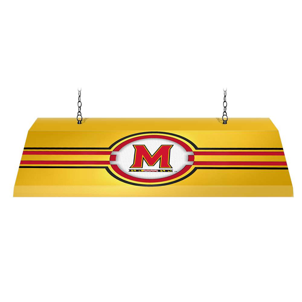 Maryland Terrapins Edge Glow Pool Table Light - Red Cap