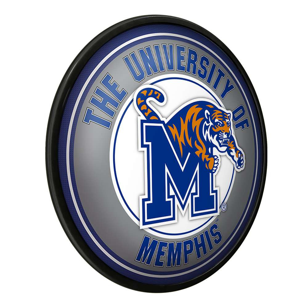 Memphis Tigers Modern Disc Wall Sign