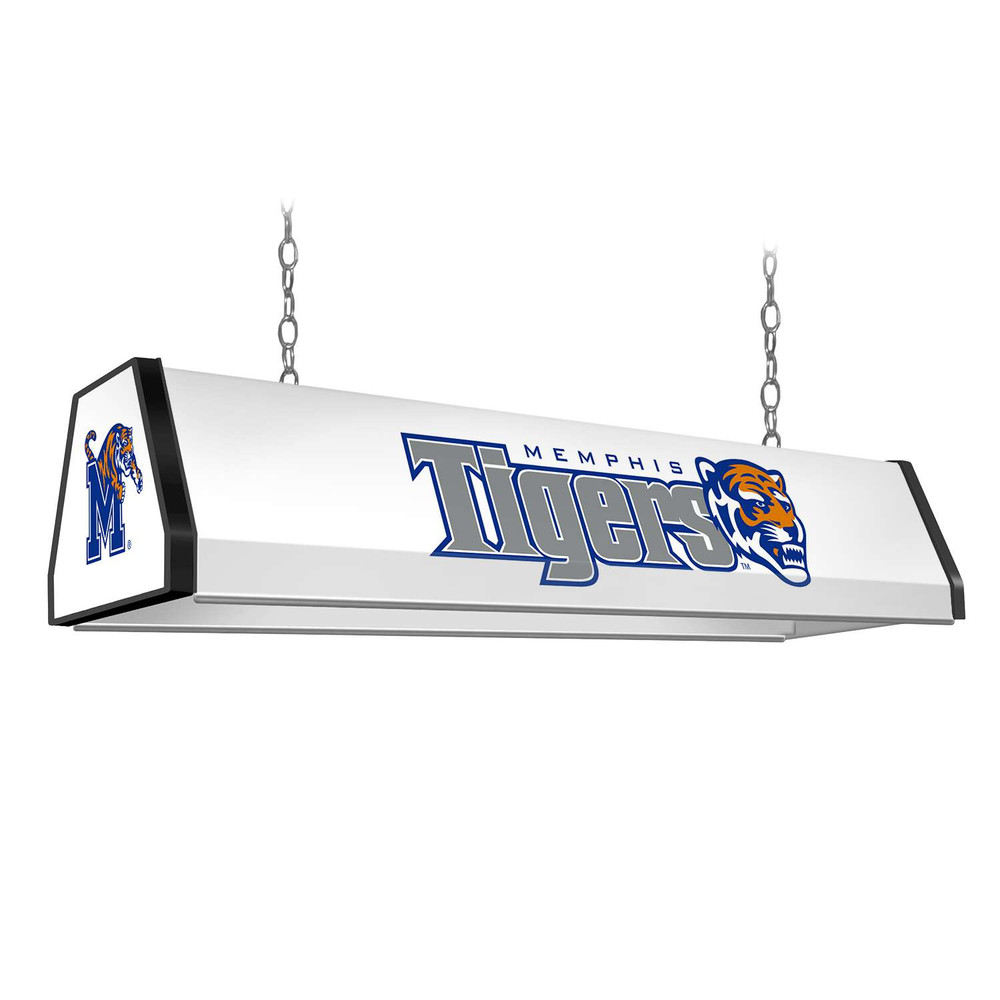 Memphis Tigers Standard Pool Table Light - White | The Fan-Brand | NCMEMP-310-01A