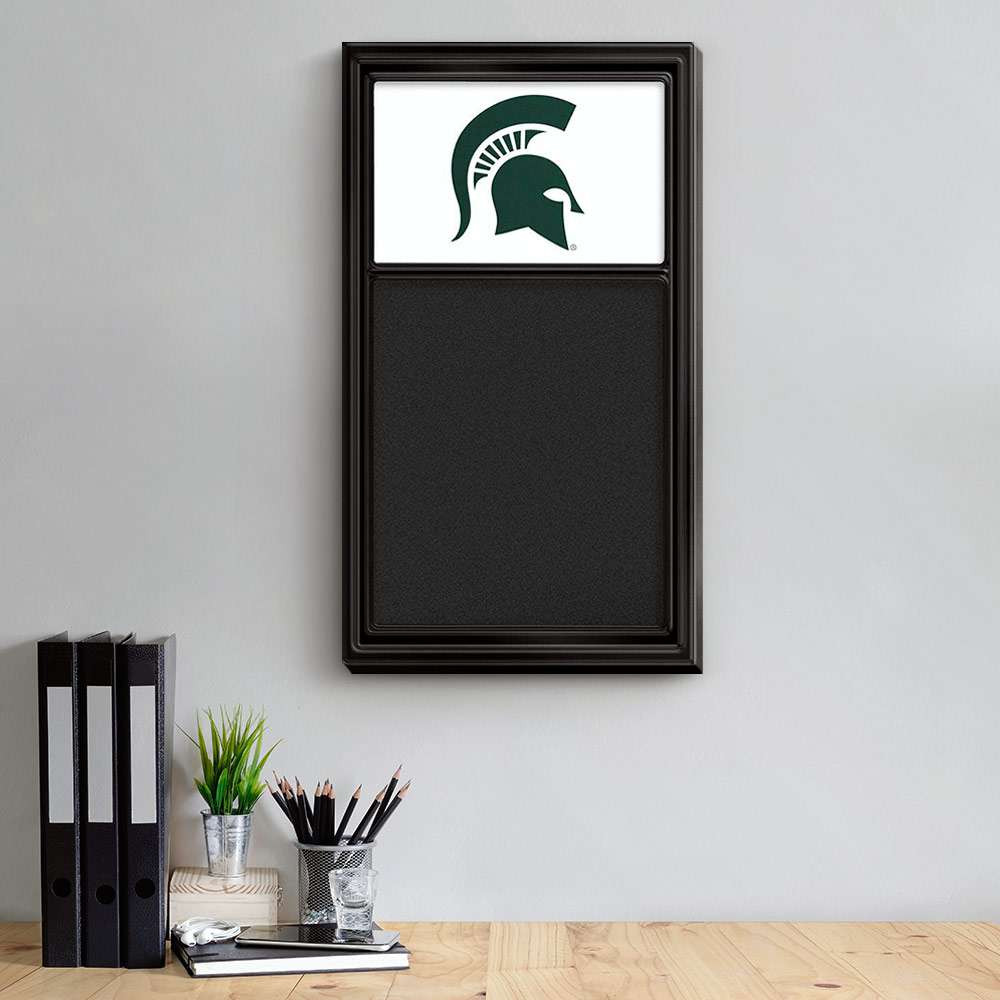 Michigan State Spartans Chalk Noteboard - Green