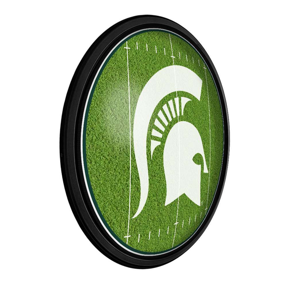 Michigan State Spartans On the 50 - Slimline Lighted Wall Sign