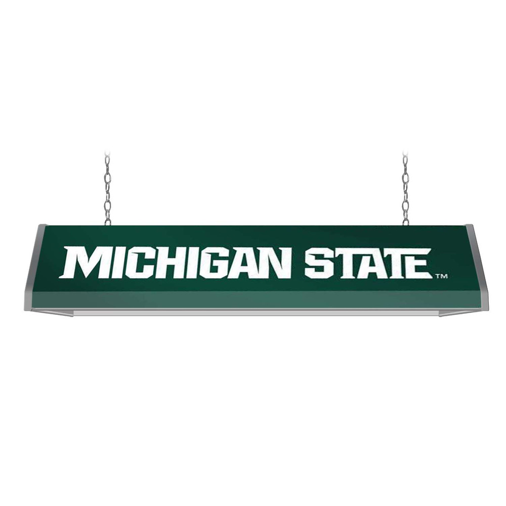 Michigan State Spartans Standard Pool Table Light - Green