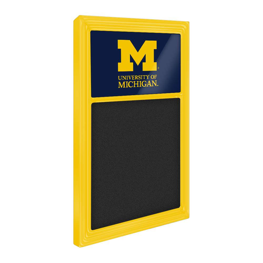 Michigan Wolverines Chalk Note Board