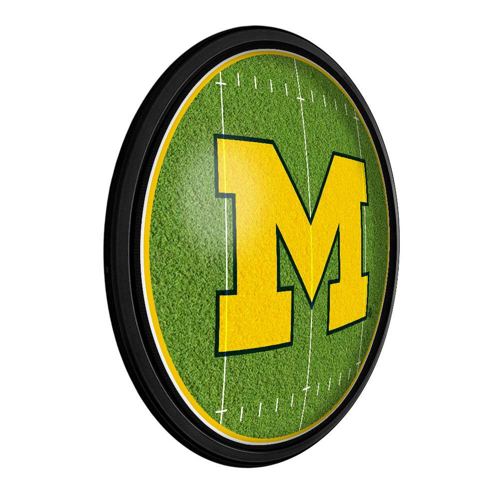Michigan Wolverines On the 50 - Slimline Lighted Wall Sign