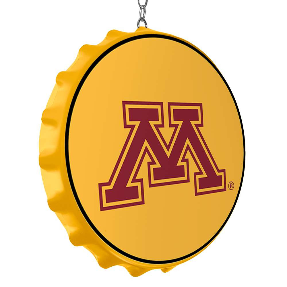 Minnesota Golden Gophers Round Bottle Cap Dangler