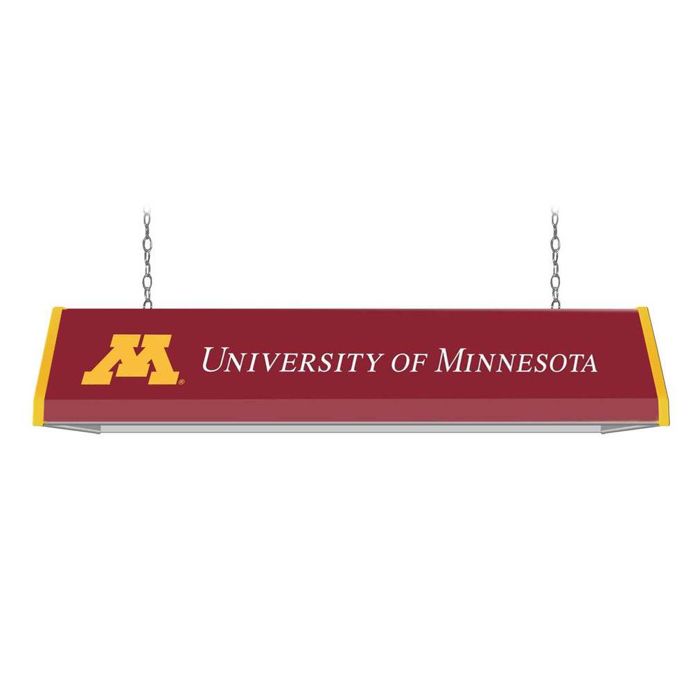 Minnesota Golden Gophers UofM - Standard Pool Table Light - Maroon