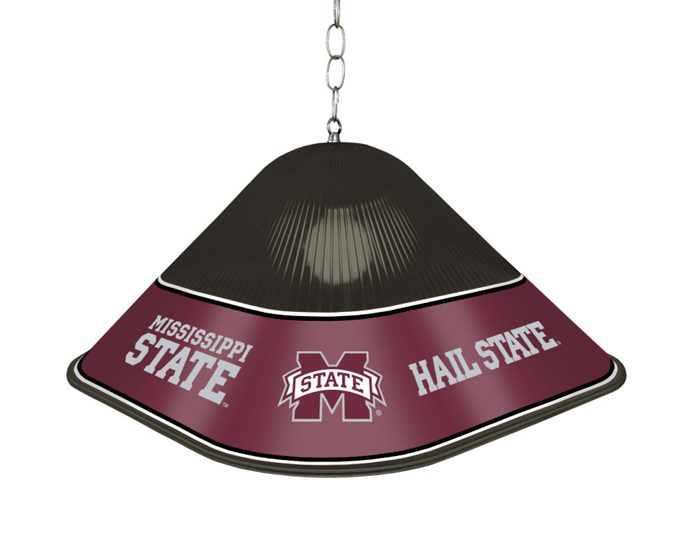 Mississippi State Bulldogs Game Table Light - Black / Maroon / M Logo | The Fan-Brand | NCMSST-410-01A