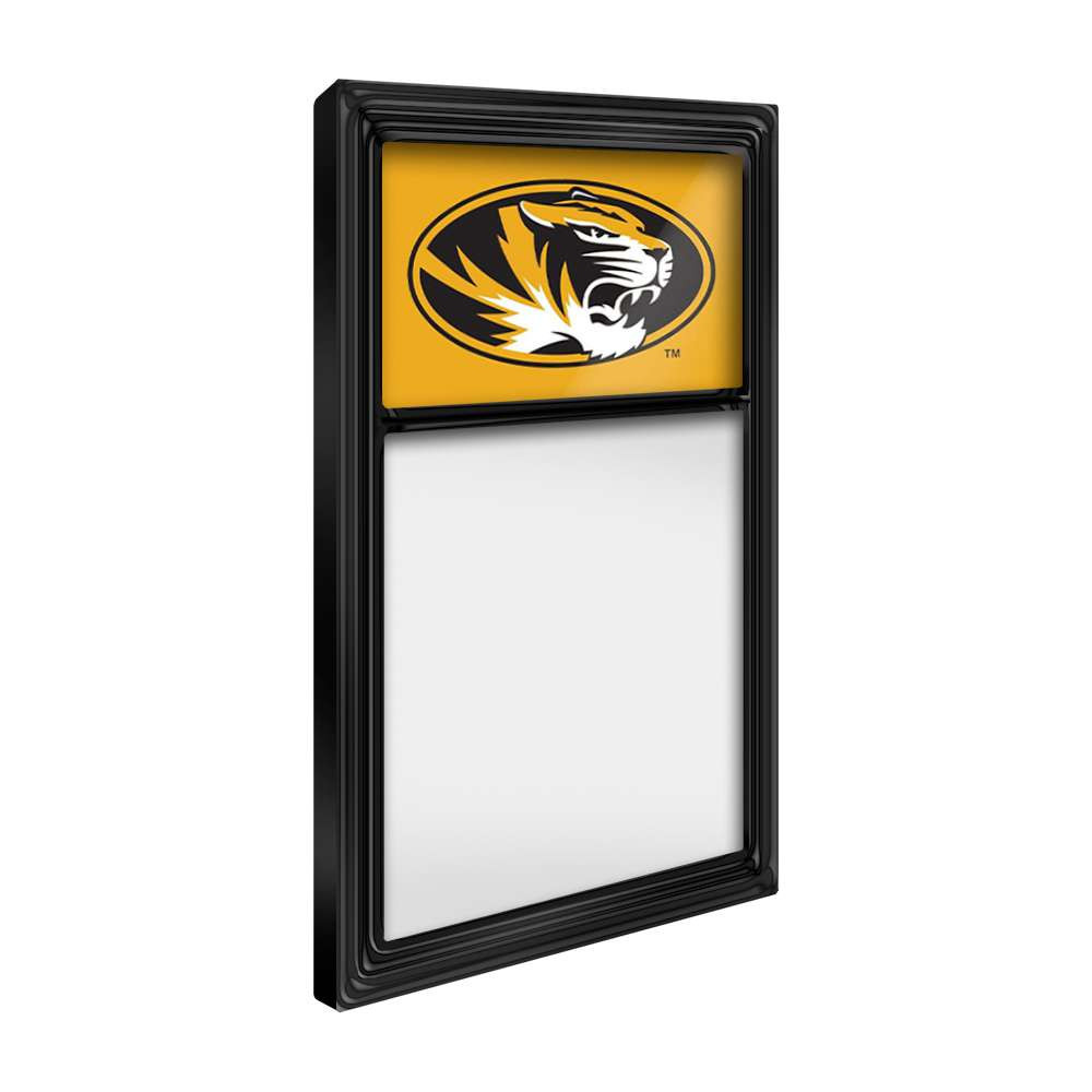 Missouri Tigers Dry Erase Note Board - Black Frame / Gold