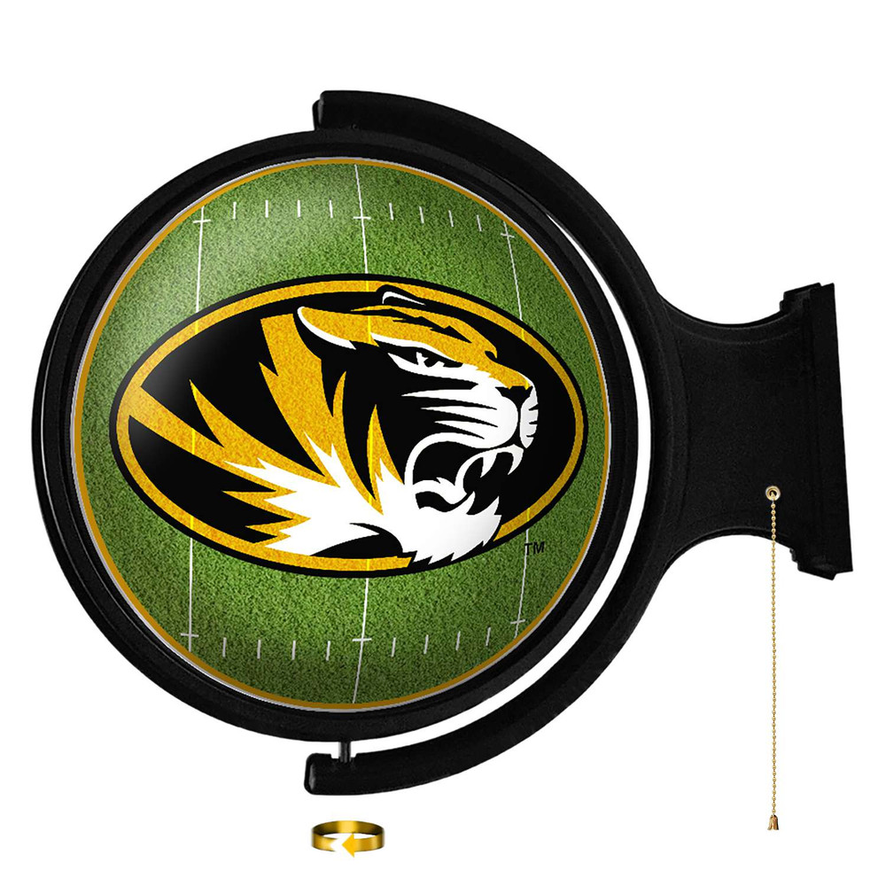 Missouri Tigers On the 50 - Rotating Lighted Wall Sign | The Fan-Brand | NCMISU-115-22