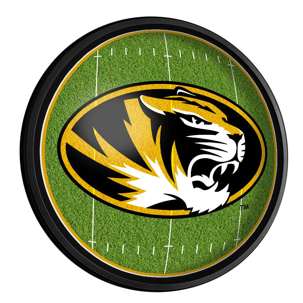 Missouri Tigers On the 50 - Slimline Lighted Wall Sign | The Fan-Brand | NCMISU-130-22