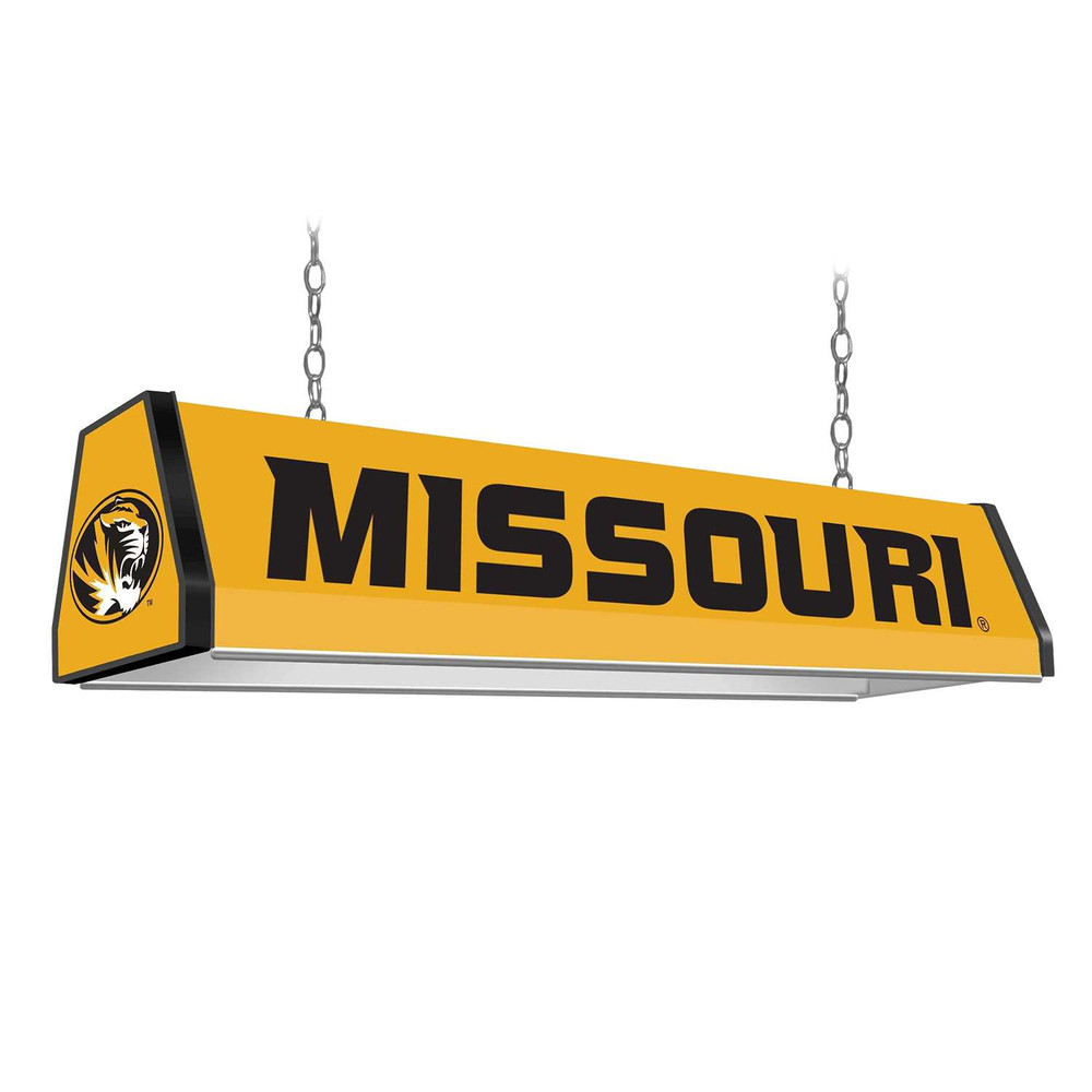Missouri Tigers Standard Pool Table Light - Gold | The Fan-Brand | NCMISU-310-01B