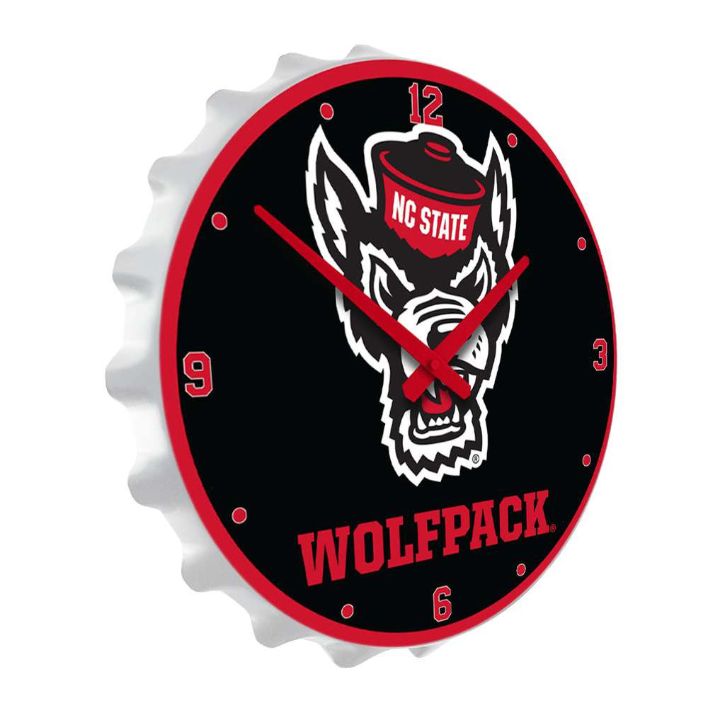 NC State Wolfpack Tuffy - Bottle Cap Wall Clock