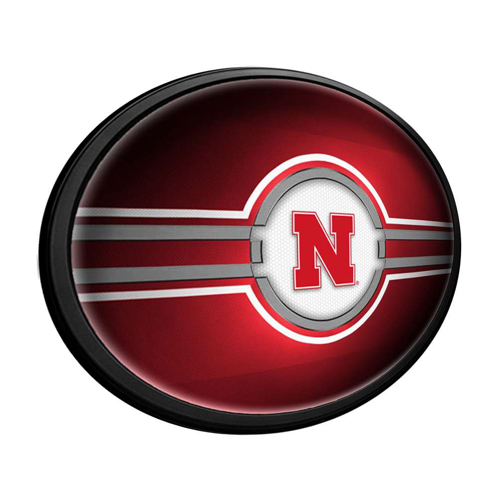 Nebraska Huskers Slimline Lighted Wall Sign 2